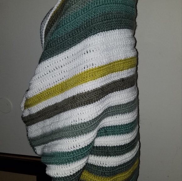 Crochet blanket sweater - Picture 9 of 10